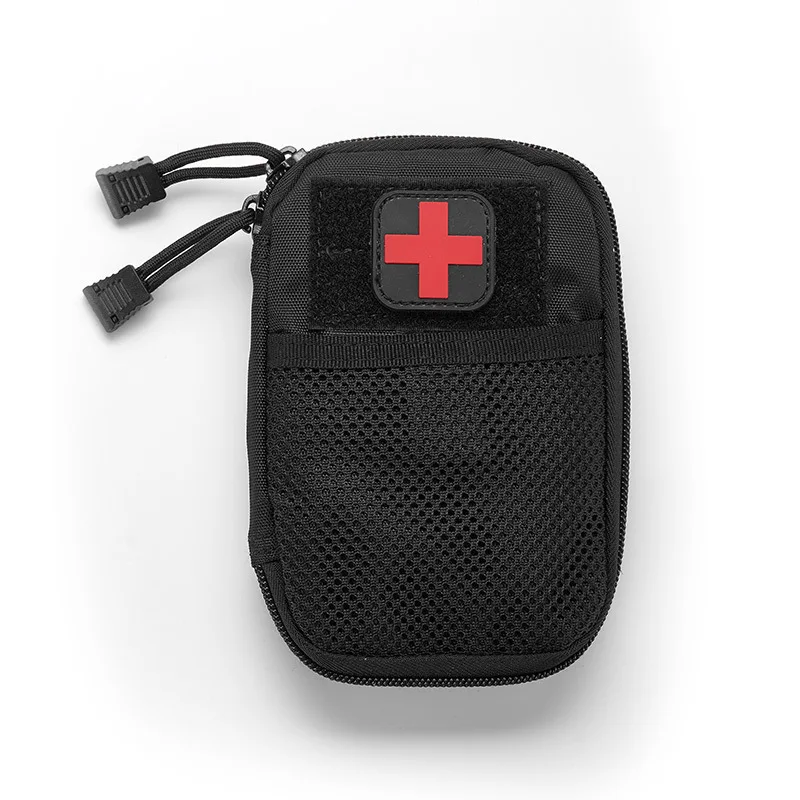 Ремень с крючком тактическая поясная патронная сумка для боеприпасов сотовый телефон медицинская EDC сумка для инструментов Пейнтбол CS мешки - Цвет: Черный цвет