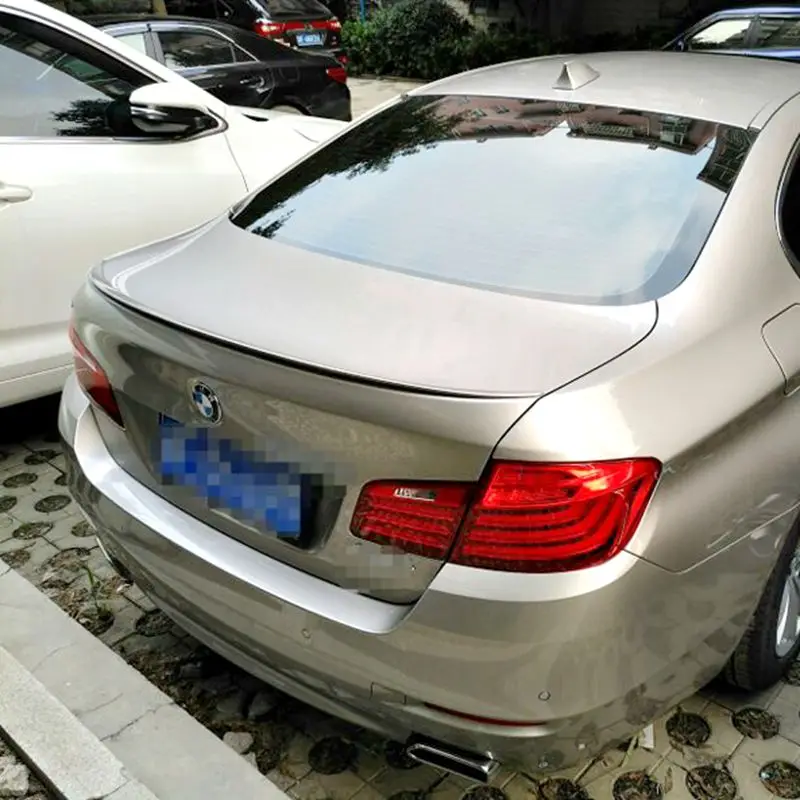 For BMW F10 F18 Spoiler high quality ABS Material Car Rear Wing Primer M5 520i 528i 535i 530i 525i Spoilers | Автомобили и