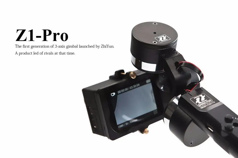 Штатив ZhiYun Z1 PRO 3 осевой Ручной Бесщеточный стабилизирующий карданный штатив для