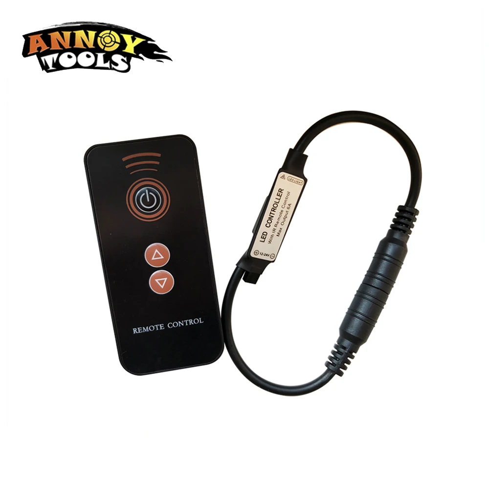 

Remote laser power controller regulates laser power, brightness, open / shutdown, and power failure memory function
