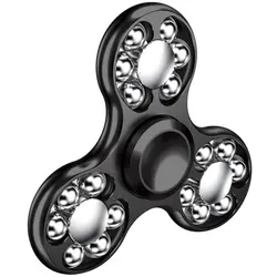 Fidget Spinner 6 цветов металлическая рука Tri-Спиннер EDC Спиннер анти-стресс игрушка