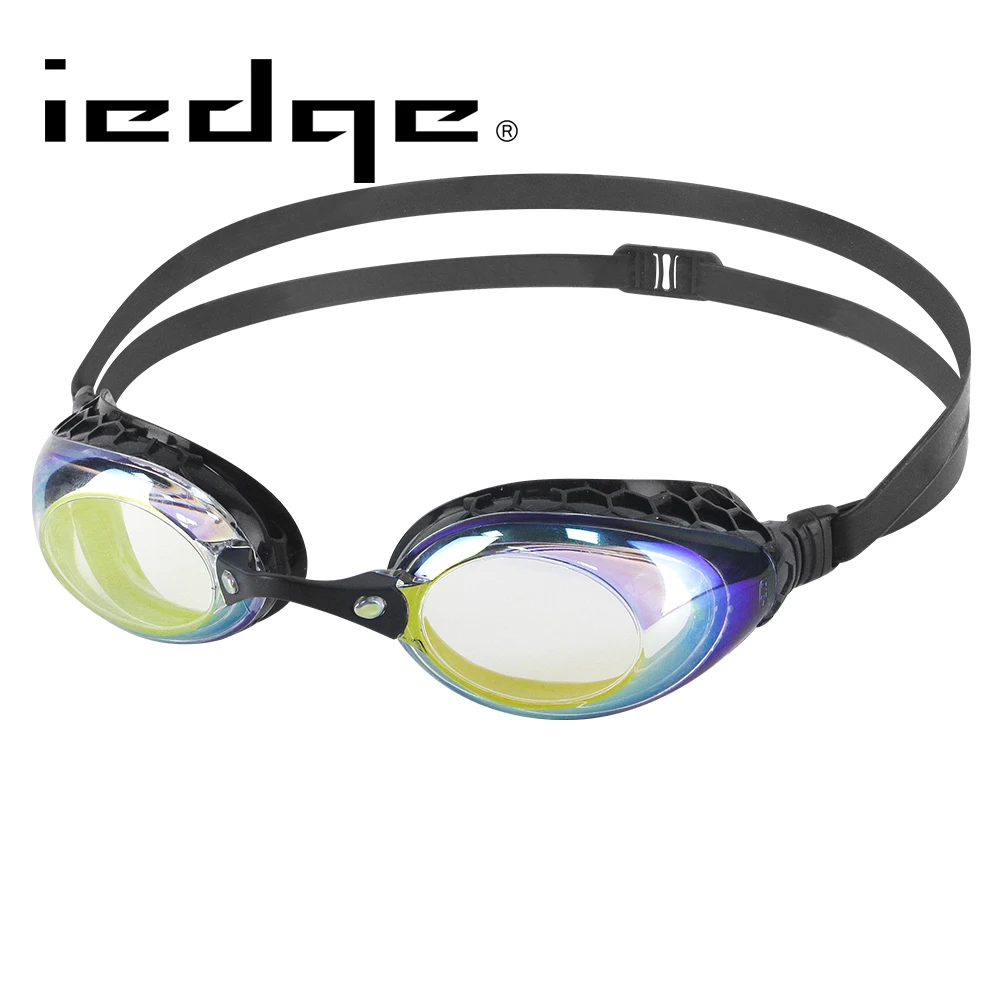 

LANE4 Iedge Myopia Swimming Goggles Anti-Fog UV Protection Waterproof Patented honeycomb-structured #93590 Eyewear