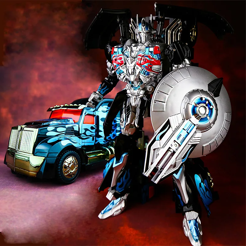 

Transformation KBB TF Dark Black OP Commander AD31 Alloy Metal Oversize Movie Edition Action Figure Robot Boy Collection Toy