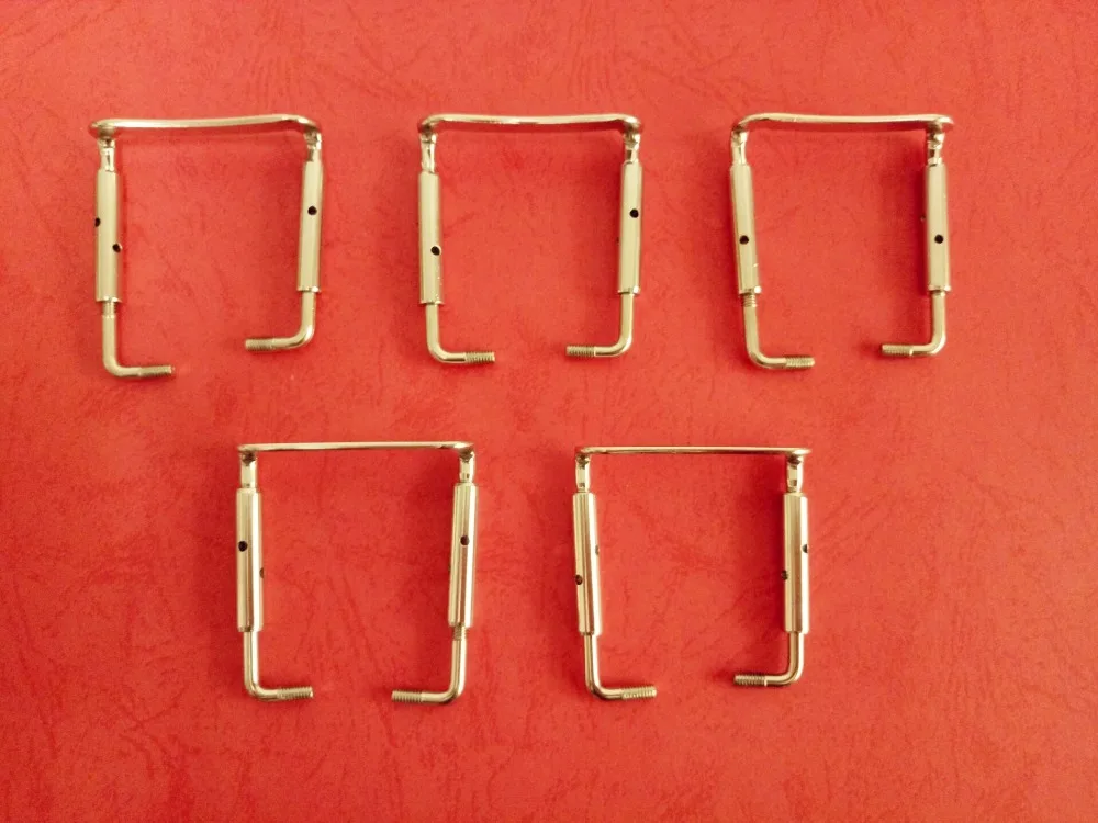 10pcs Silver Color Viola Chin Rest Clamp Screw, Viola Accessories