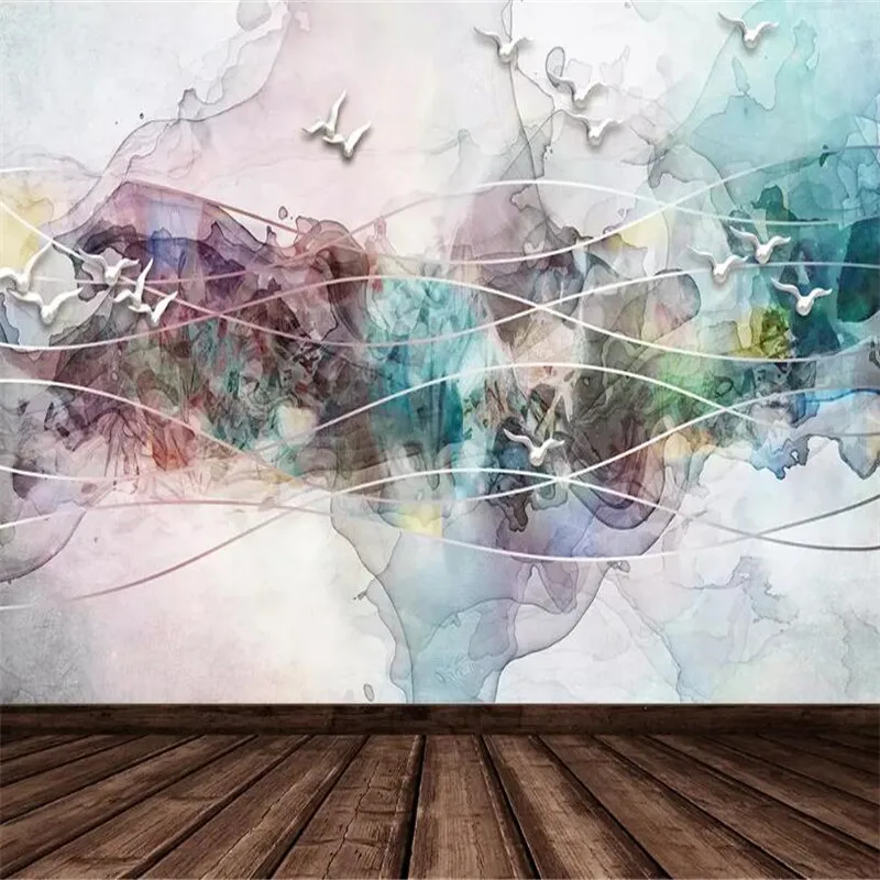 nk landscape bird TV background wall custom large wallpaper mural 3D photo wall manufacturers wholesale nk landscape bird TV background wall custom large wallpaper mural 3D photo wall manufacturers wholesale