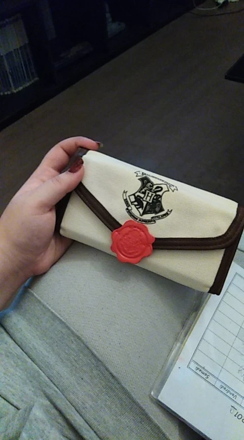 Harry Potter Letter Zip Around Wallet Fashion Women Wallets Designer Brand Purse Lady Party Wallet Female Hogwarts Wallets photo review