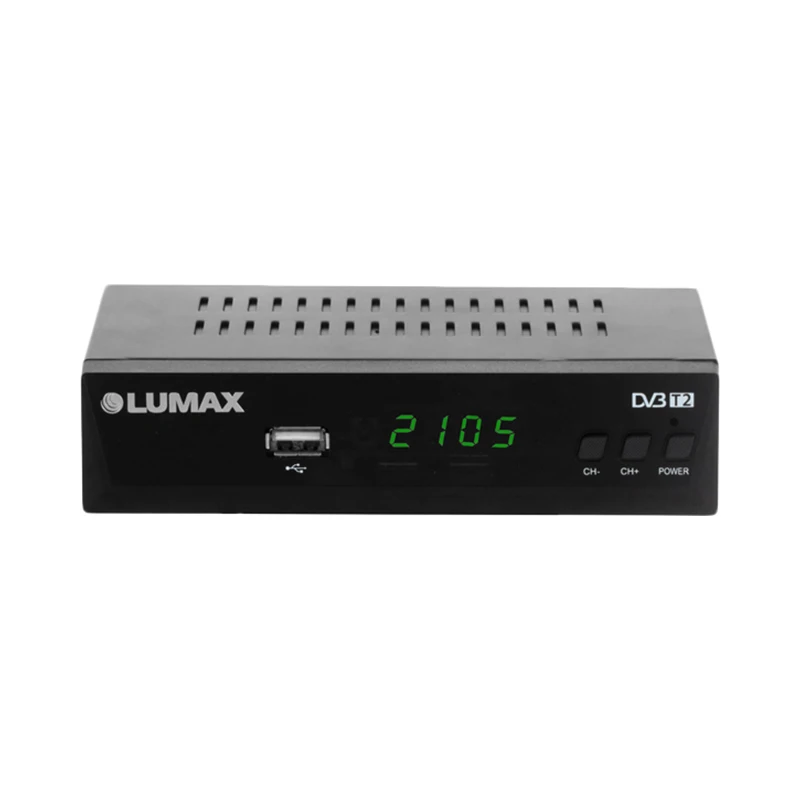 Цифровой телевизионный приемник LUMAX DV3201HD черный | Электроника