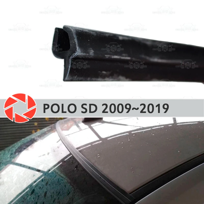 Дефлекторы на лобовое стекло для Volkswagen Polo Sedan 2009- защита на лобовое стекло аэродинамический дождь Стайлинг автомобиля накладка