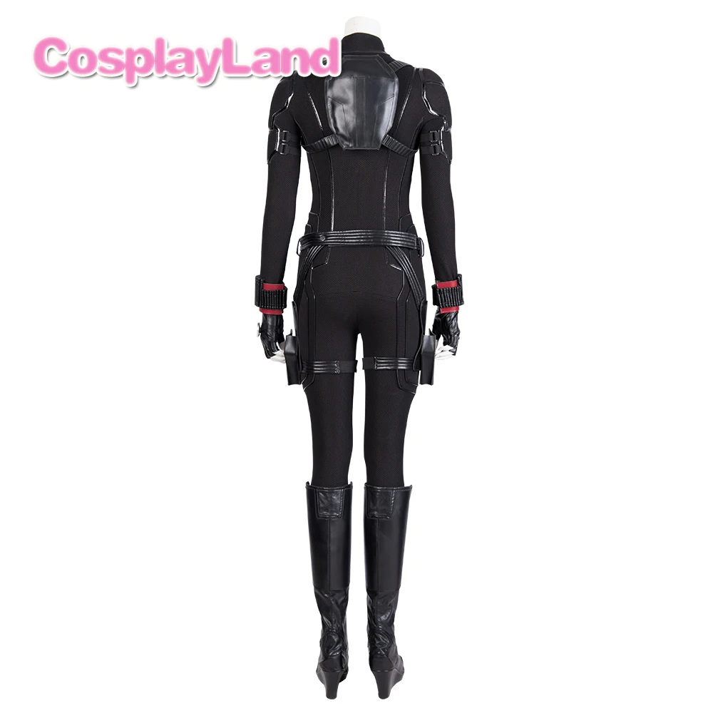 2019 Avengers 4 Endgame Black Widow Cosplay Costume Women Halloween Carnival Party Black Widow Avengers 4 Superhero CustomMade