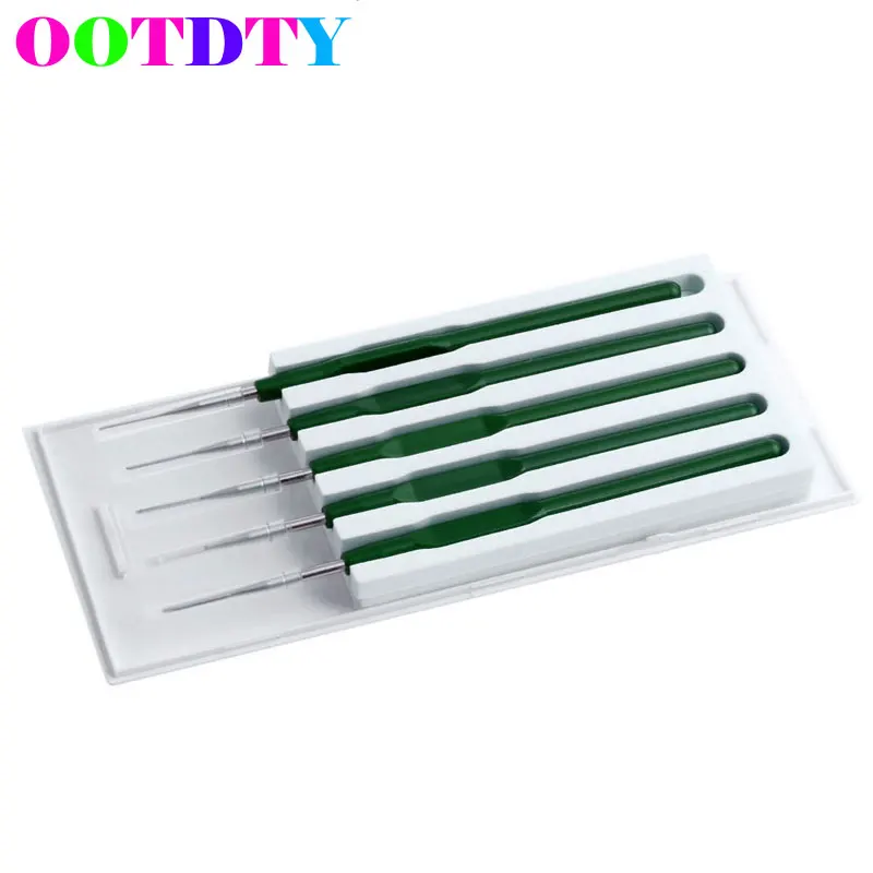 

5pcs/set Car Wire Terminal Socket Pin Removal Dismount Tools Maintenance Titanium Alloy