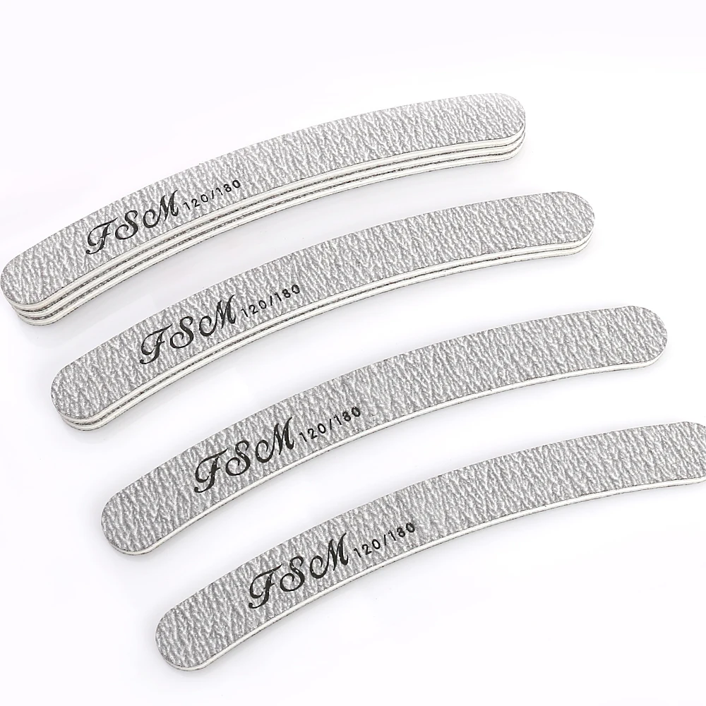 

Fengshangmei Curved Manicure Design Tools Double Sided Nailfile Sanding