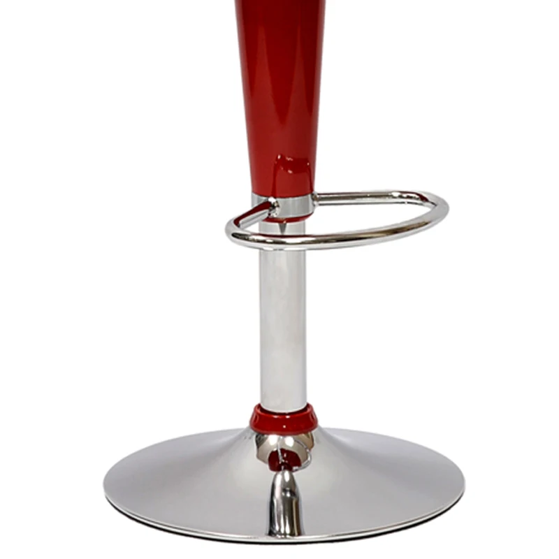 94673 Barneo N-100 пластиковый поворотный кухонный дизайнерский высокий барный стул на газ-лифте цвет красный мебель для кухни кресло для бара в Казахстан в Белоруссию по России