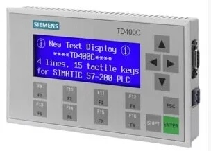 Текстовый дисплей TD400C 6AV6 640 0AA00 0AX0 панель экран HMI с RS232/RS485/RS422 для Siemens S7 200 PLC новый