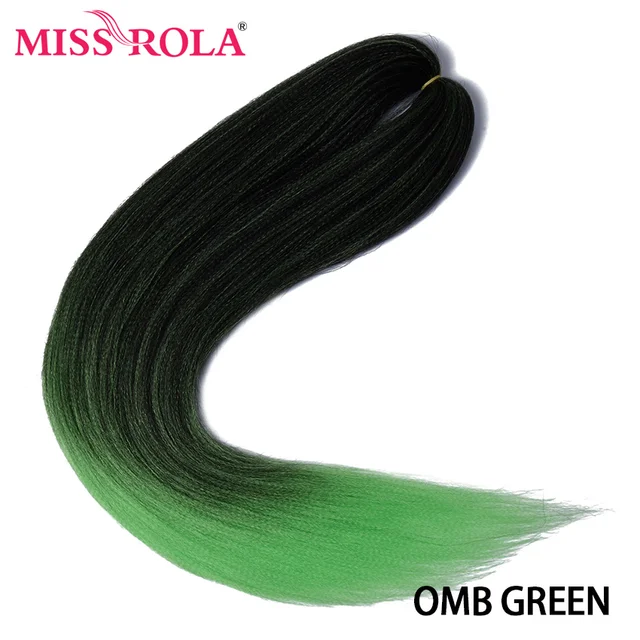 Miss Rola Synthetic Wholesale Bulk 5 Pieces 24 Inch 100g Stretched Jumbo Braiding Hair Kanekalon Pink Twist Braid Hair Extension #6