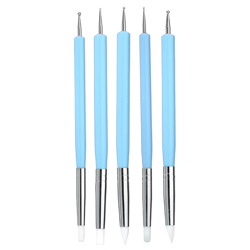5 шт. силиконовые шарики для дизайна ногтей|tools nail|tool nail arttools polymer clay |