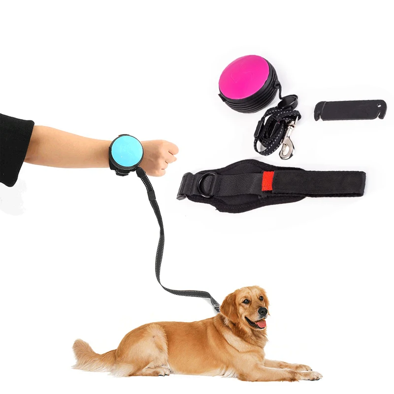 

Retractable Nylon Dog Leash Automatic Flexible Puppy Walking Running Cat Wrist Rope Belt Pet Supply Auto Durable Extending
