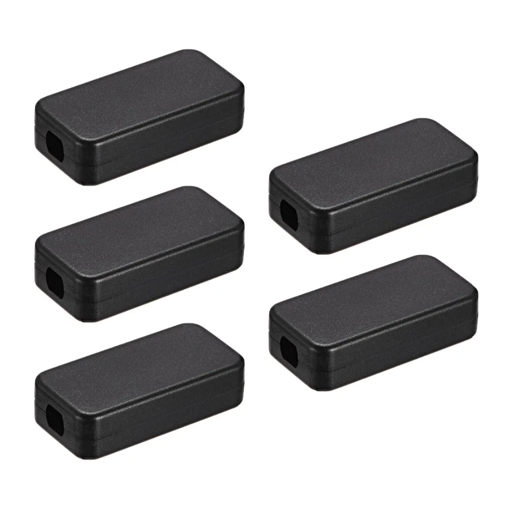 

Uxcell Black Electronical Plastic ABS DIY Junction Project Box Enclosure Case 40 x 20 x 10.5mm/60 x 36 x 17mm 5Pcs/lot