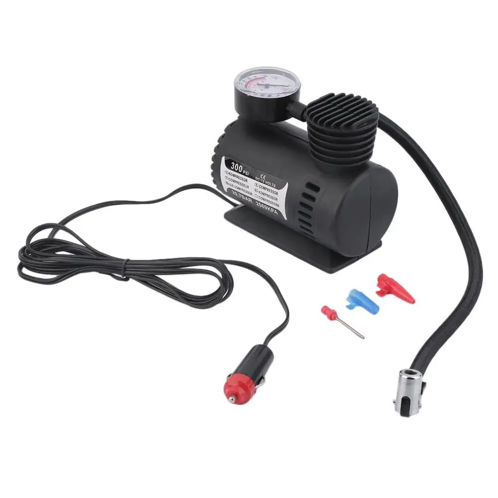 Portable Mini 12V Inflator Pump Toys Sports Electric Compact Compressor Tyre Air | Автомобили и мотоциклы