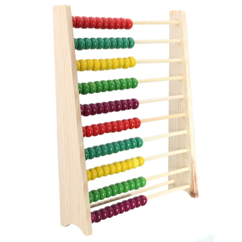 100 Beads Wooden Abacus Counting Number Preschool Kid Math Learning Teaching Toy Counting Beads Maths Learning Educational Toy 100 Beads Wooden Abacus Counting Number Preschool Kid Math Learning Teaching Toy Counting Beads Maths Learning Educational Toy