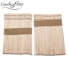 100 шт, одноразовые палочки для депиляции, шпатель для депиляции и депиляции, дерево