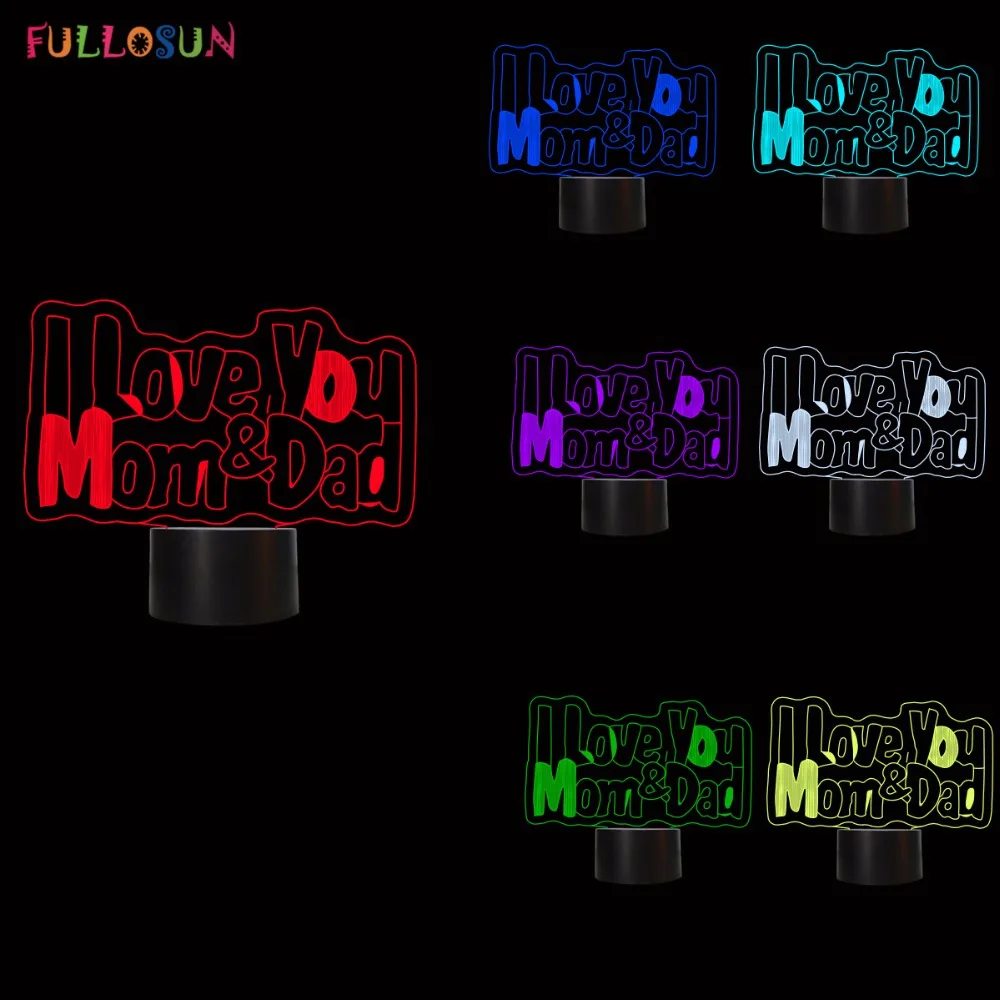 led 3d lamp
