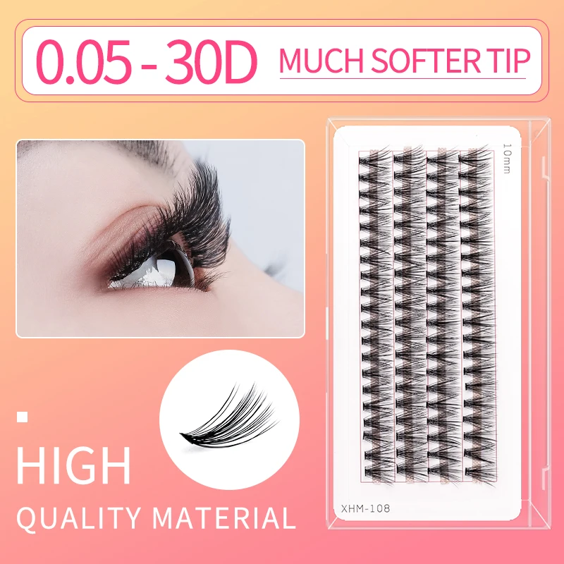 Efc Beauty 0 05 30D Индивидуальные ресницы 30d кластер наращивание ресниц