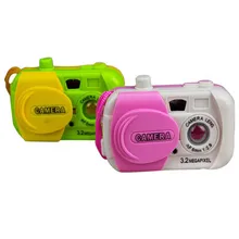 Color Ranom Camera Projection Simulation Kids Digital Camera Toy Take Photo Children Educational Plastic Gift For Baby