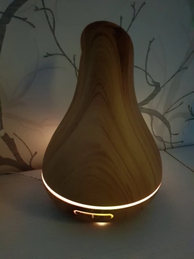 7 Color Changing Flower Shaped Ultrasonic Essential Oil Diffuser