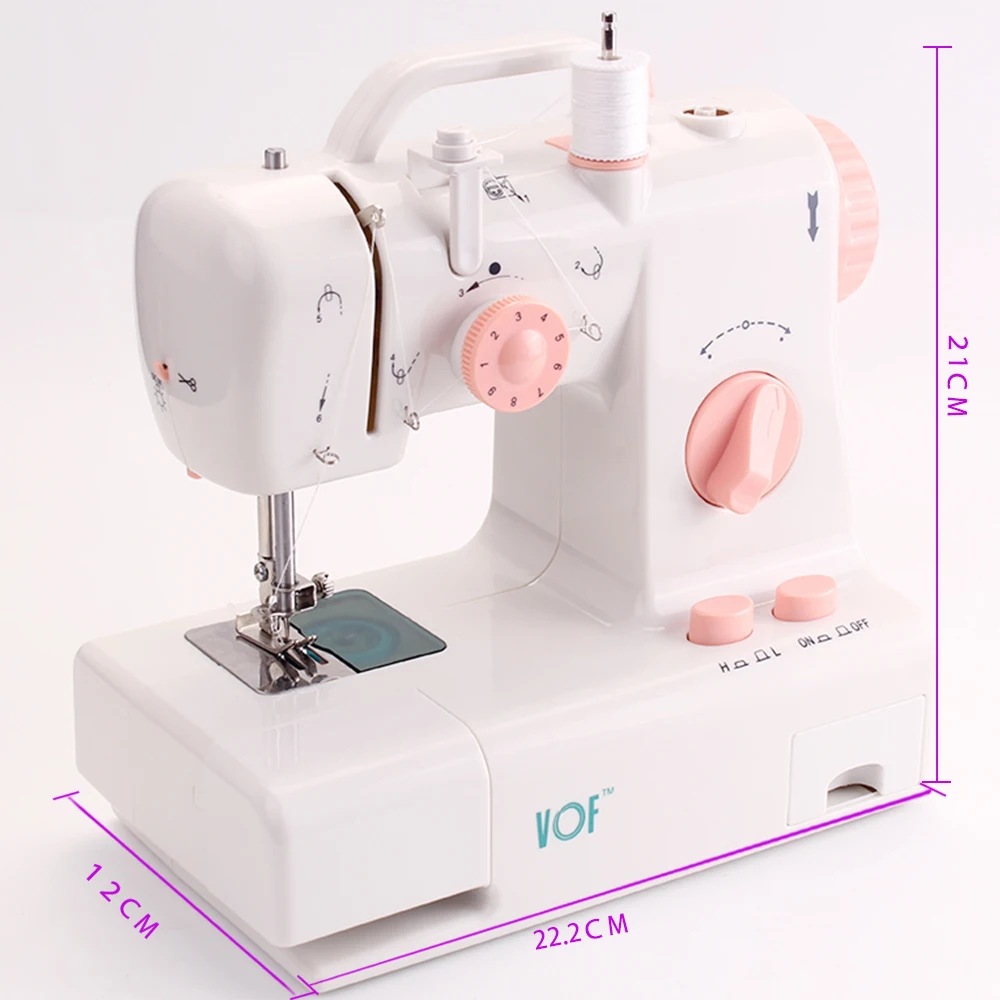 FHSM 318 domestic manual mini hand siruba overlock butterfly sewing