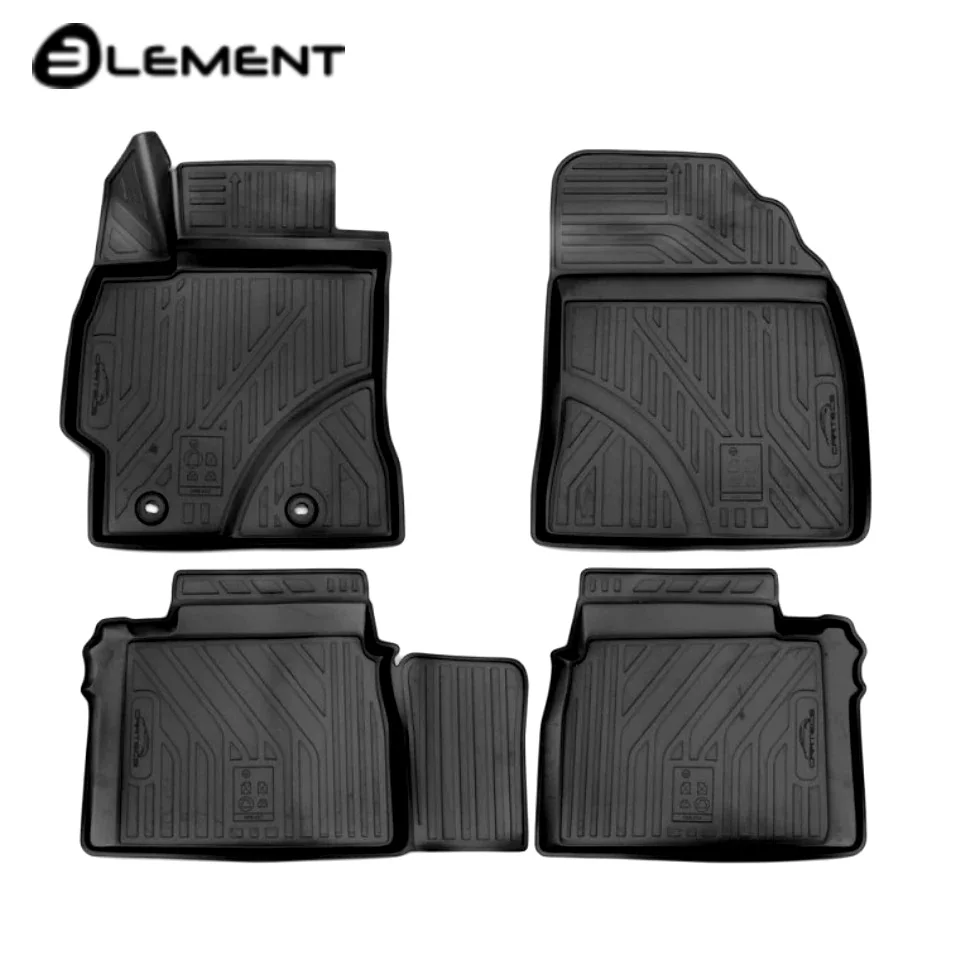 For Toyota Corolla E160/E170 2016 2018 3D floor mats into saloon 4 pcs