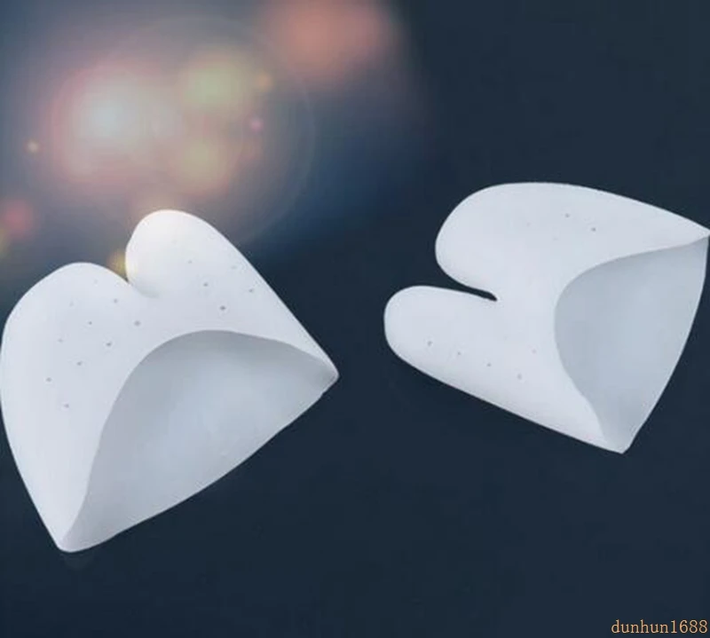 Almofadas de Sapato Sapatos de Salto Alto do Dedo do pé Dedo do pé de Manga Ferramenta com Buracos Paris Silicone Proteção Ballet Estojo Protetor Gel Cuidados 2 Estilos 44 100 - Lot 9 Instrumento cuidados c pés