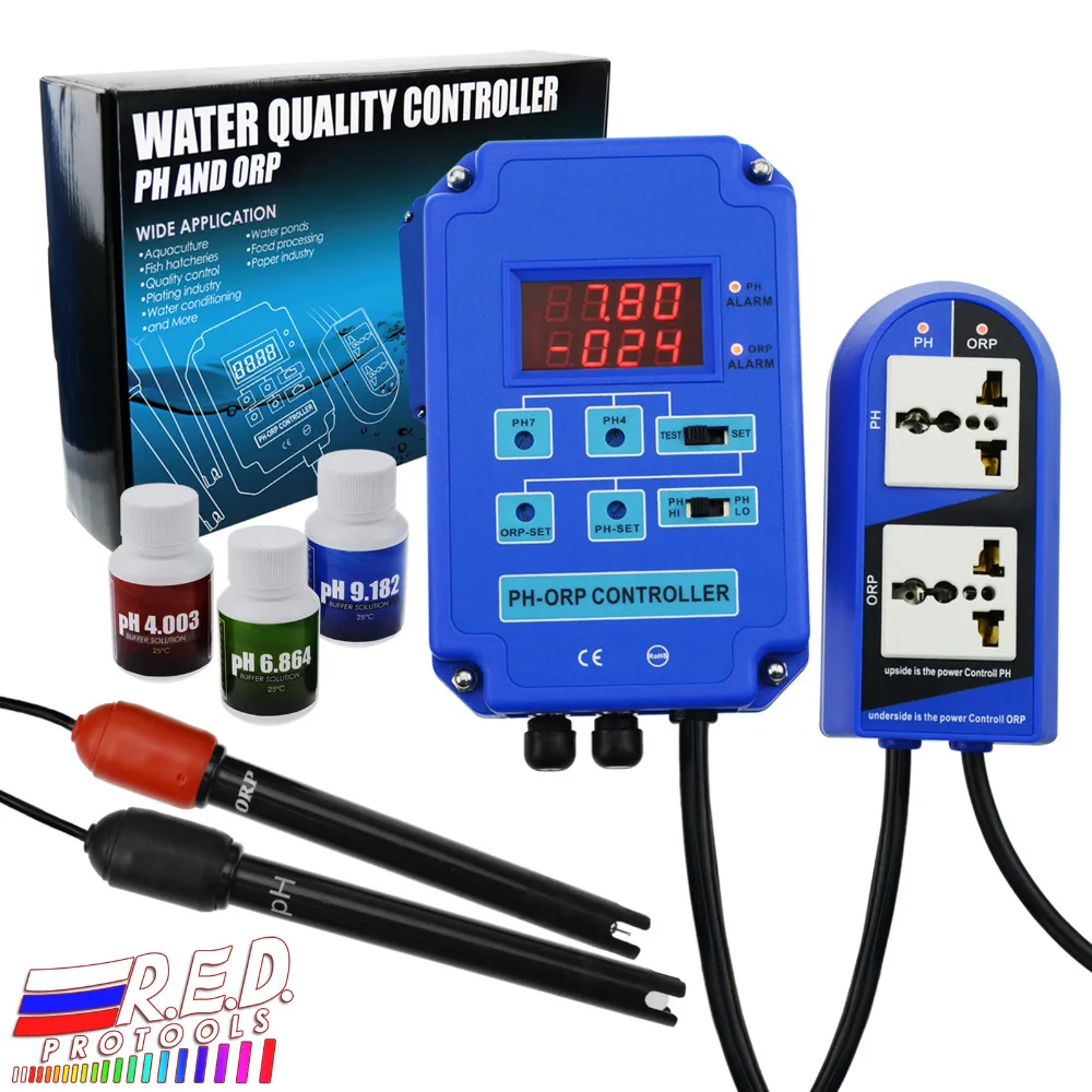 Buy Dual Display DIGITAL 2 in 1 PH ORP Aquarium