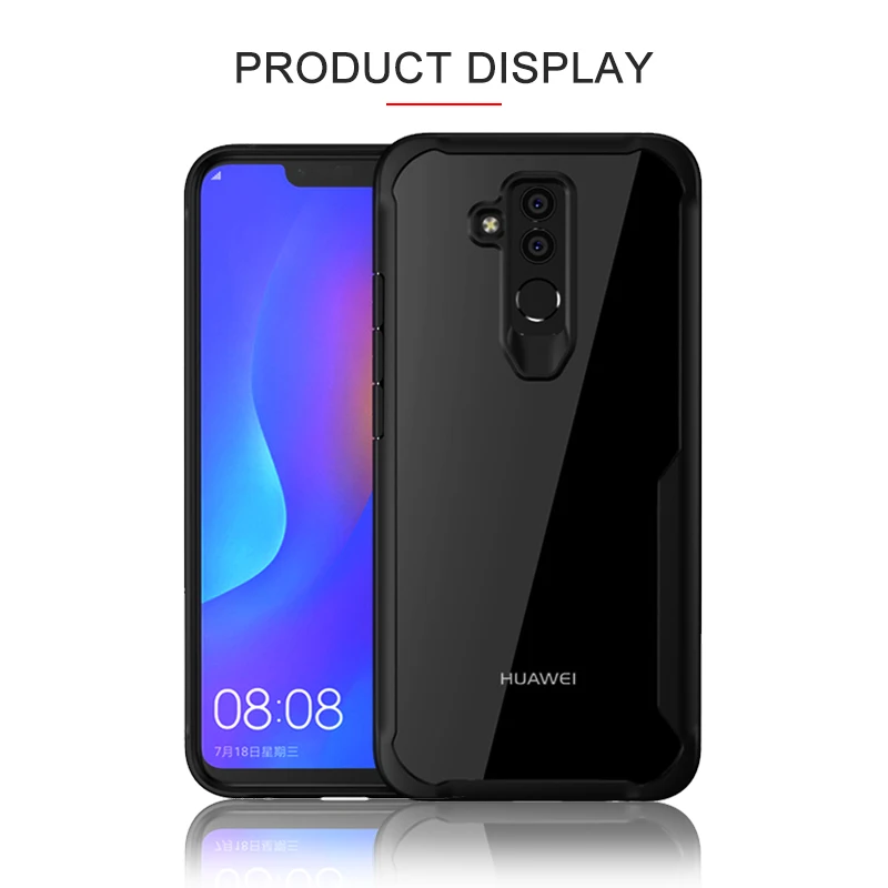 LUPHIE Shockproof Case For Huawei Mate 20 Pro Lite Nova 3 3i Transparent Case (9)