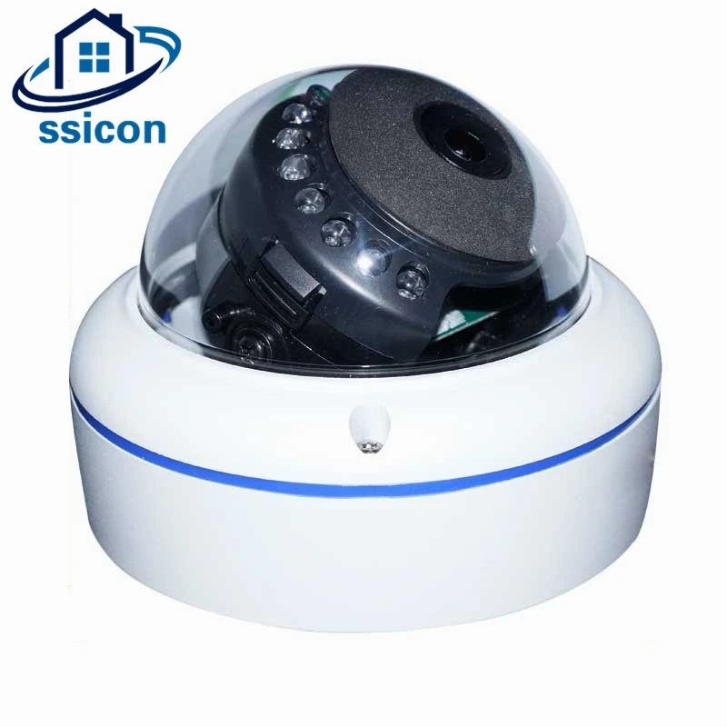  SSICON 2MP AHD Mini Fisheye Camera 180 Degree 1.7mm Lens 20M IR Distance Night Vision Dome Surveill - 32839083274