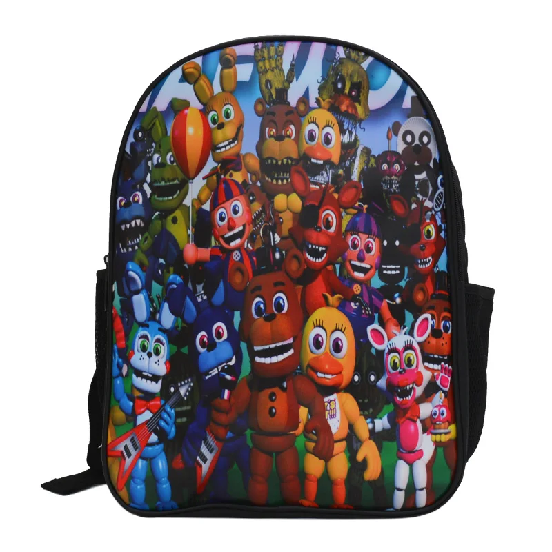 Five Nights at Freddy Backpack Teenager FNAF School Bags Men Women Five Nights at Freddys Bag Cartoon Preppy Sucksack Five Nights at Freddy Backpack Teenager FNAF School Bags Men Women Five Nights at Freddys Bag Cartoon Preppy Sucksack