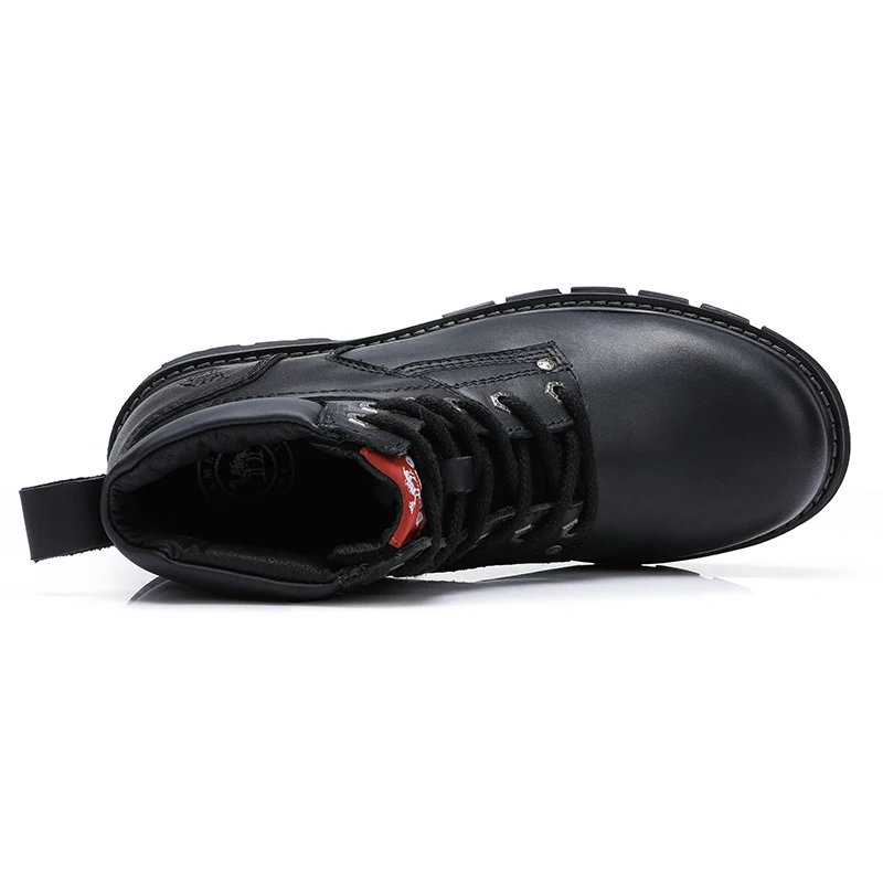 Otoño Inglaterra Piel Hombre Botas Zapatos Genuino Del Tendencia Natural a842329894hs Invierno A842329894az Al Ejército Hombres Nuevas De Libre Herramientas Cuero Salvaje Aire Negro Vaca vfEFE4qwa