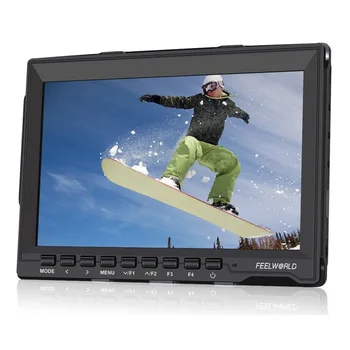 

Feelworld FW759 7" IPS Ultra-thin Design 1280x800 HDMI HD On-Camera Field Monitor with Peaking Focus