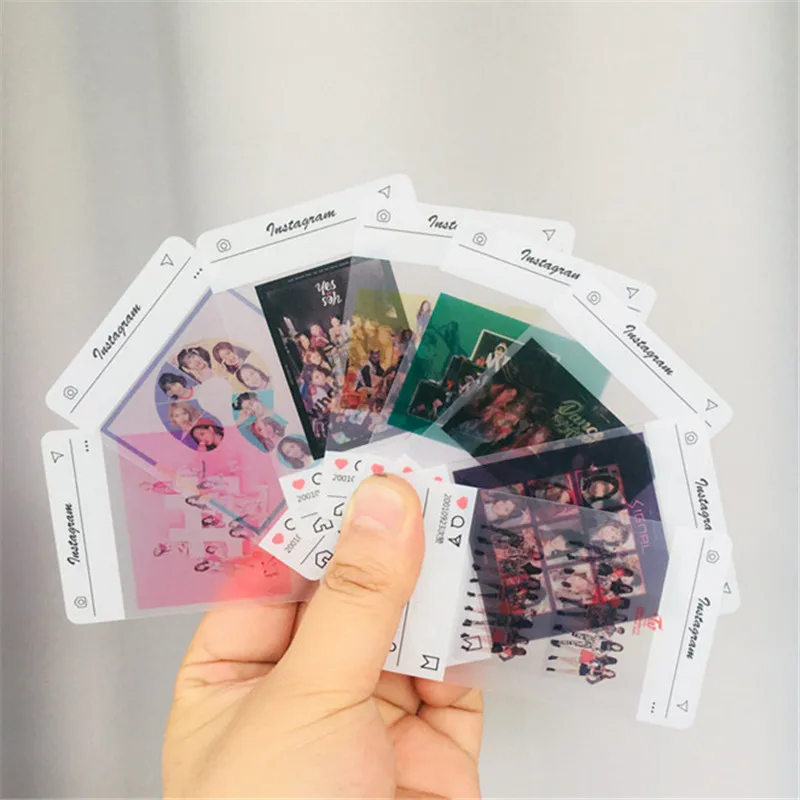 8PCS/SET KPOP TWICE WHAT IS LOVE OOH-AHH YES FANCY YOU INS CARD LOMO PHOTO MOMO MINA SANA YG124 | Тематическая одежда и