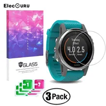 2.5D 9 H закаленное Стекло для Garmin Fenix 5S Премиум Экран протектор полный охват HD анти поцарапать пузырьков защитная пленка