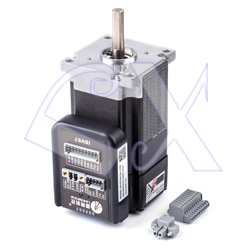 

Leadshine Integrated servo driver NEMA23 ISV5713V36-1000 Servo Motor 130W 3000RPM Rated Speed CNC save place encoder 1000 line