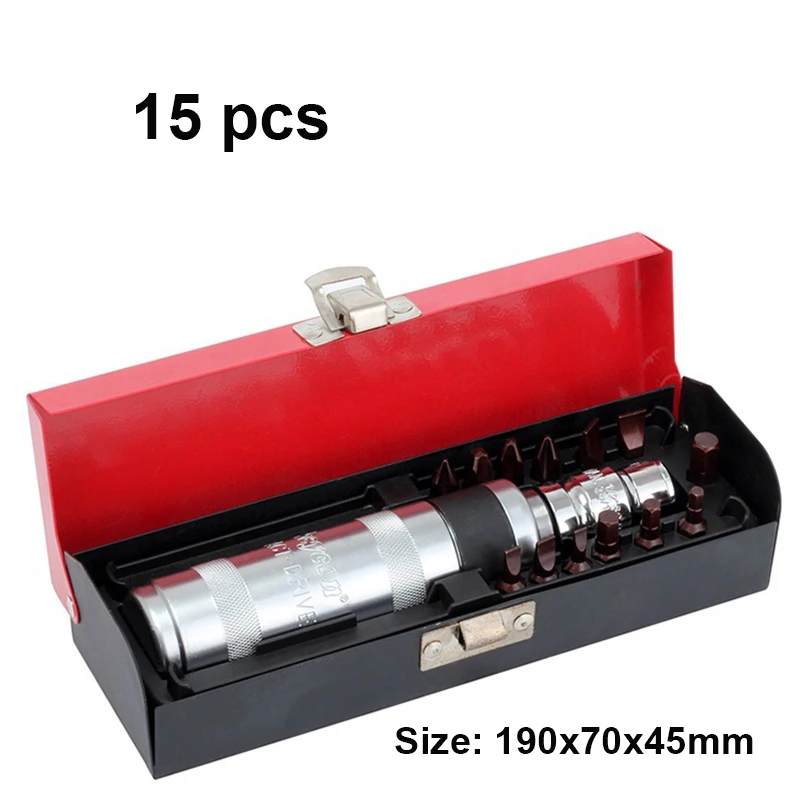 

Impact Screwdriver Multi-purpose Impact Screwdriver Cross Hard Industrial Grade Percussion Screwdriver Hand Set CRV Materil