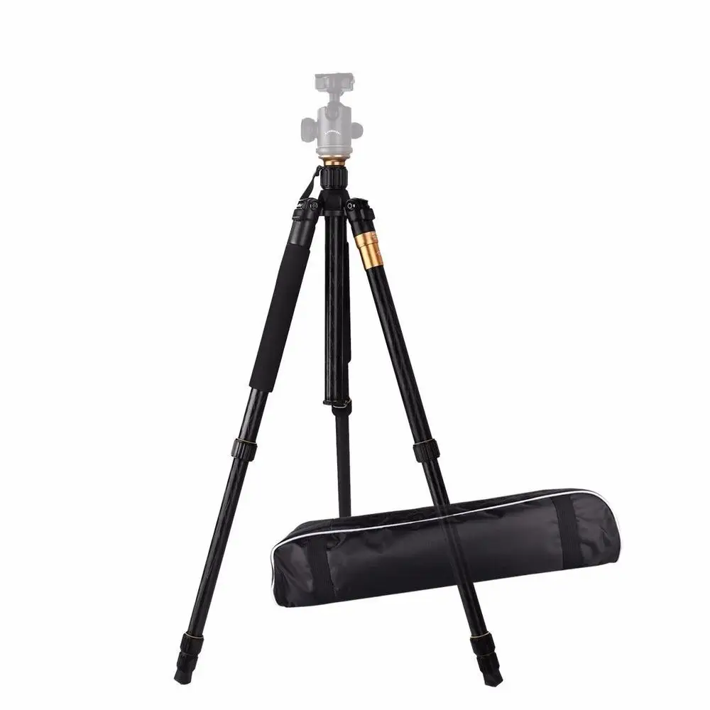 Tripé de Vídeo Cabeça para Câmera Es-q999 sem Bola Alumínio Profissional Desktop Titular Flexível Monopé Dslr Smartphone Suporte