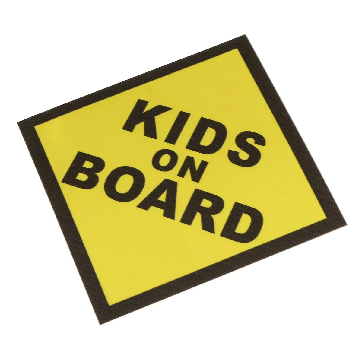 

NEW Safurance 130x130mm KIDS ON BOARD Warning Safety Sign Sticker Vinyl Decal For Car Window Warning Tape