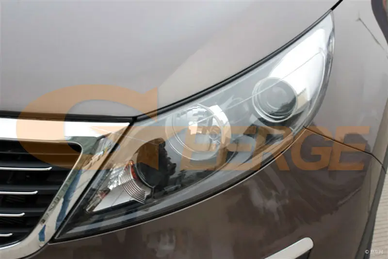 Для Kia Sportage 2011 2012 2013 отличные ангельские глазки Ультра яркое освещение CCFL ангельские глазки комплект Halo Кольцо