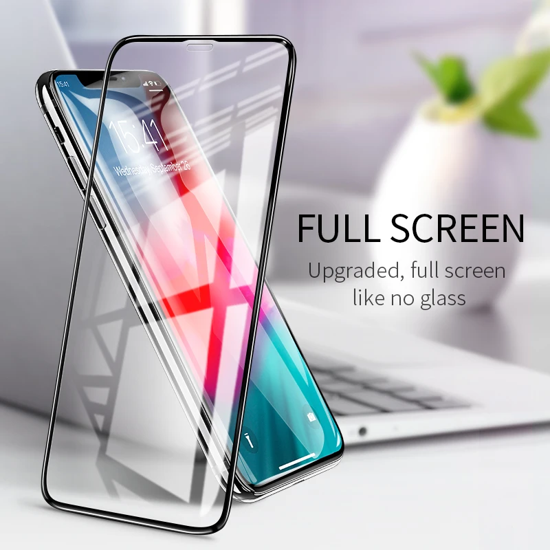 HOCO Best for Apple iPhone X XS Max XR Full HD Tempered Glass Film Screen Protector Protective 3D Full Cover Screen Protection