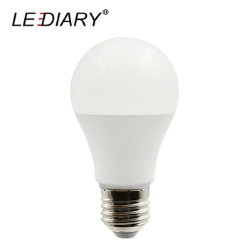 

LEDIARY LED A60 E27 Bulbs PC Aluminum Living Room Super Bright Bulb 5W 7W 12W 18W 220V 3000K 4000K 6000K 5pcs/Lot