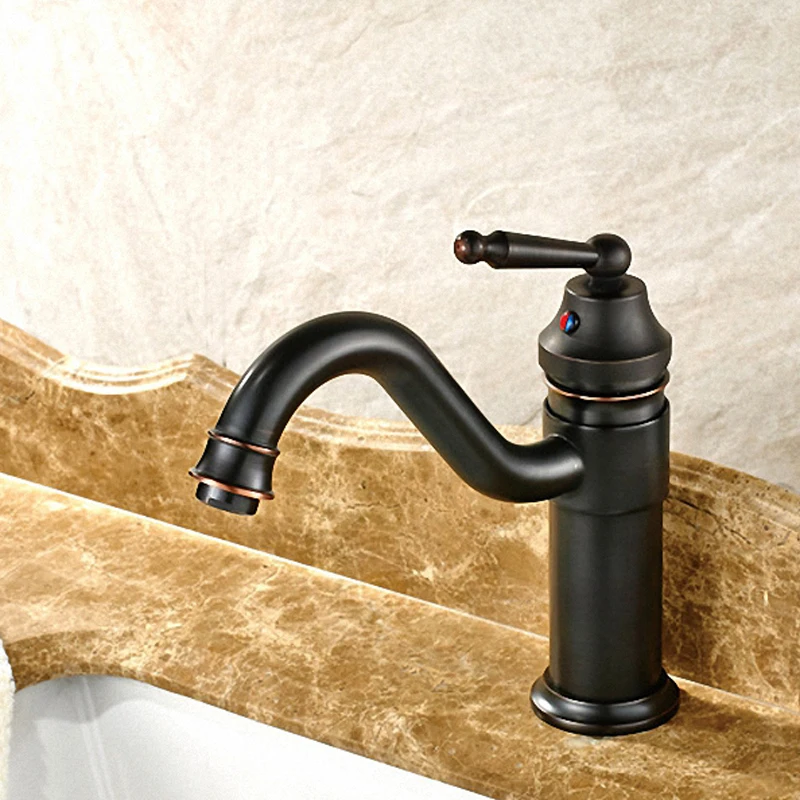 Bathroom Faucet,Oil Rubbed Bronze / Black,2230