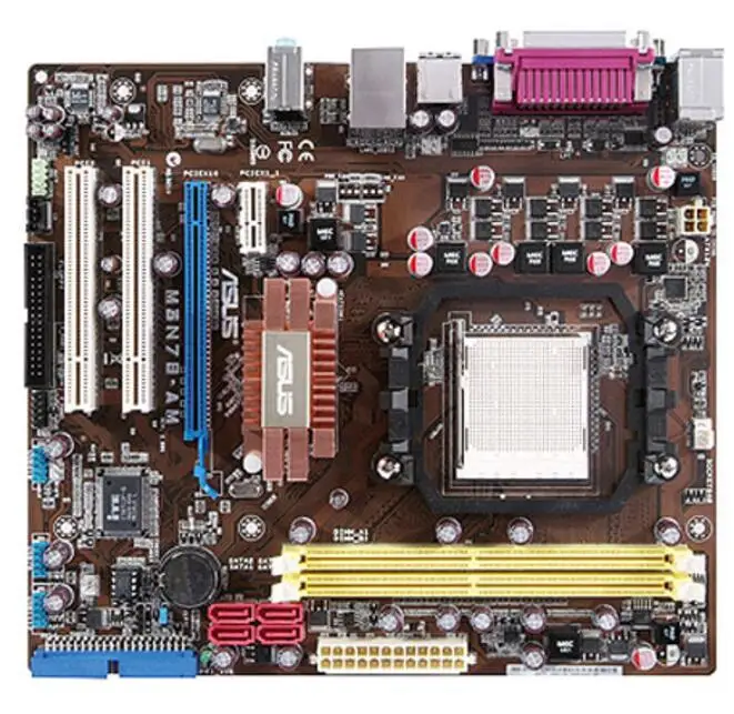 Для ASUS M3N78-AM оригинальный использоваться для настольных ПК Разъем AM2 DDR2 USB2.0 SATA2 |