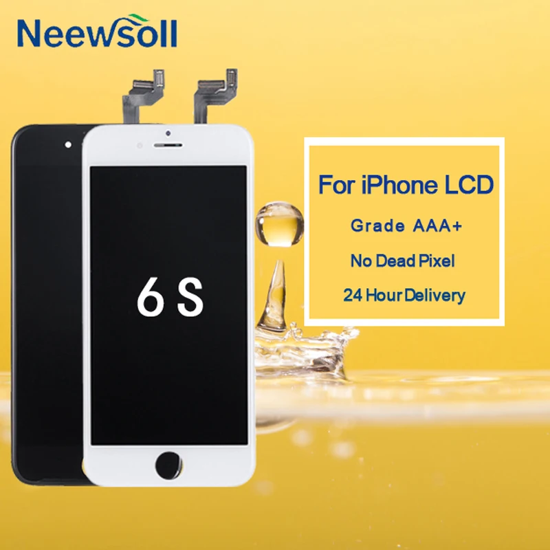 

10PCS/Lot Grade AAA LCD for iPhone 6S LCD With Digitizer Replacement 100% Test For Iphone 6S display White Black