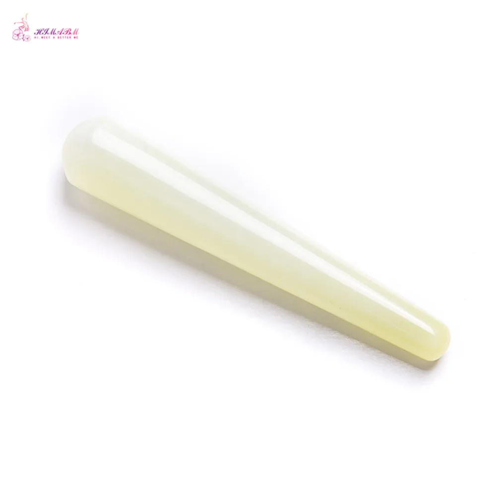 1 Pcs 100% natural jade massage stick beauty massage wands for body massage yoni wand health care 1 Pcs 100% natural jade massage stick beauty massage wands for body massage yoni wand health care